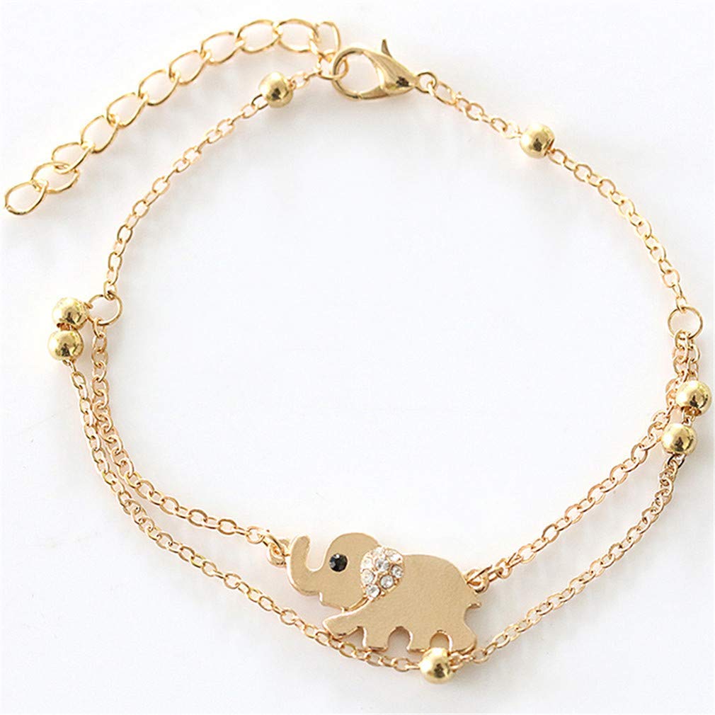 Damen-Fußkettchen, modische Fußkettchenkette, Damenschmuck, Fußkette, Damen-Knöchelarmband, größenverstellbar, für Damen und Mädchen, elegant, charmant, Modeschmuck, Accessoires, Design, kostengünstig