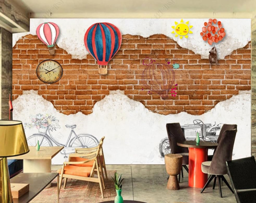 Papier peint intissé café restaurant 400x280 cm pour grand poster mural