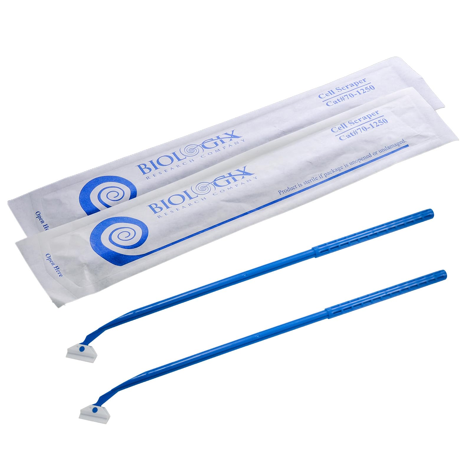 200 raschietti per coltura cellulare, multiposizione, 24,3 cm, manico in polietilene, sterile, confezionato singolarmente