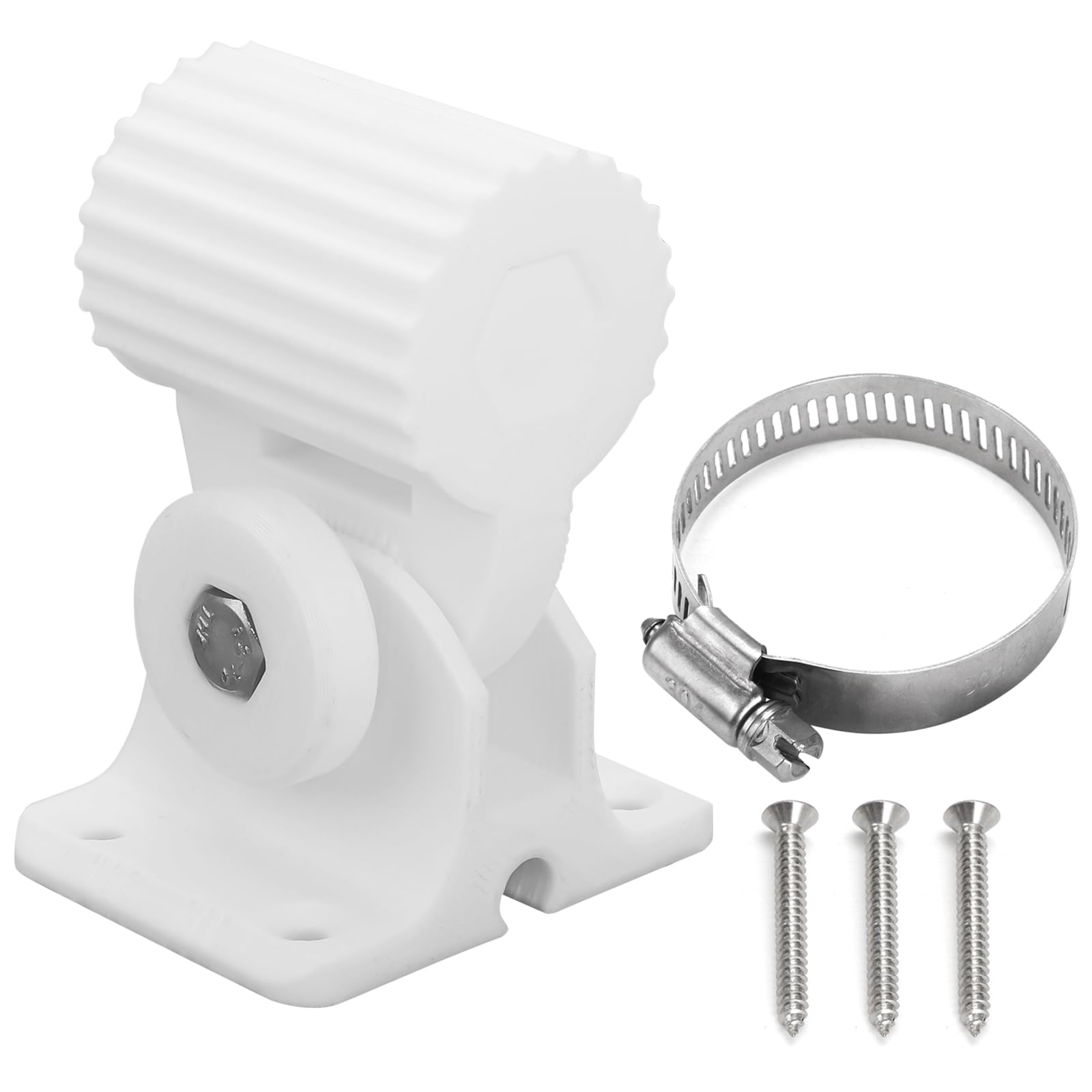 Wall Mount Bracket Kit for Ubiquiti Nanostation Ns-5ac Lo0o5ac Nsm5 Locom5 Nsm2 Locom2 Ltu Lite White (PLA White)