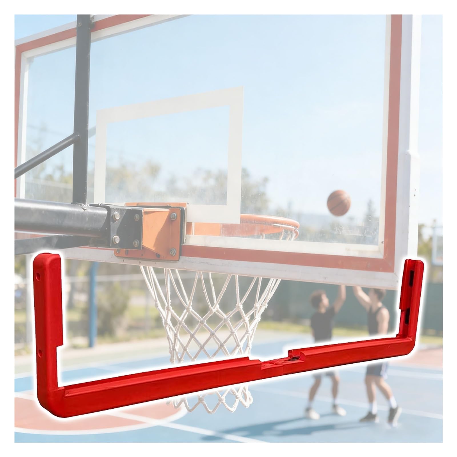 Protection de jante pour panneau de basket, protège les joueurs - 7