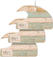 Vista 6 de Ulu Lagoon Cera para Surf con Aroma de Coco Mini Ola Ambientador (Retro)