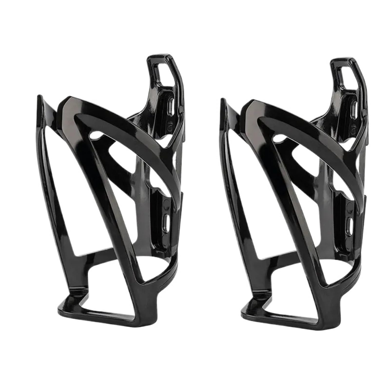 Flaschenhalter Fahrrad Fahrrad Flaschenhalter MTB Road Wasserhalter Bunte leichte Fahrradhalterung Zubehör für Mountainbike(Blackblue 2pcs)