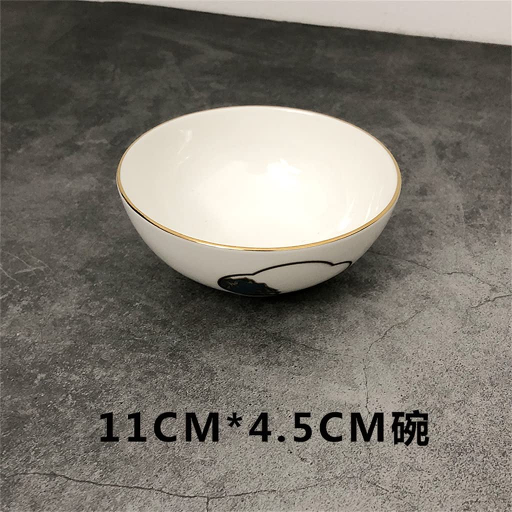 Zestaw naczyń stołowych z porcelany kostnej, talerz obiadowy, restauracja, okrągły talerz, półmisek, podkładka, komplet (jeden rozmiar)