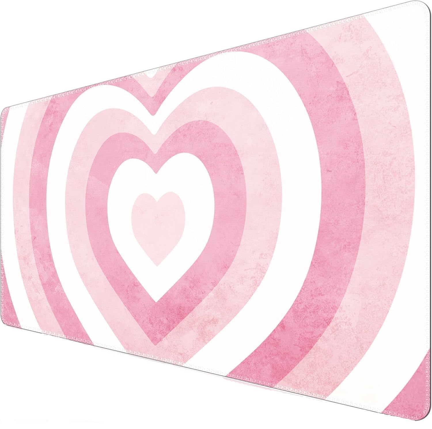 Pink Large Gaming Mouse Pad,Non-Slip Rubber Base Mousepad for Women (Pink, 300 * 600 * 3mm)