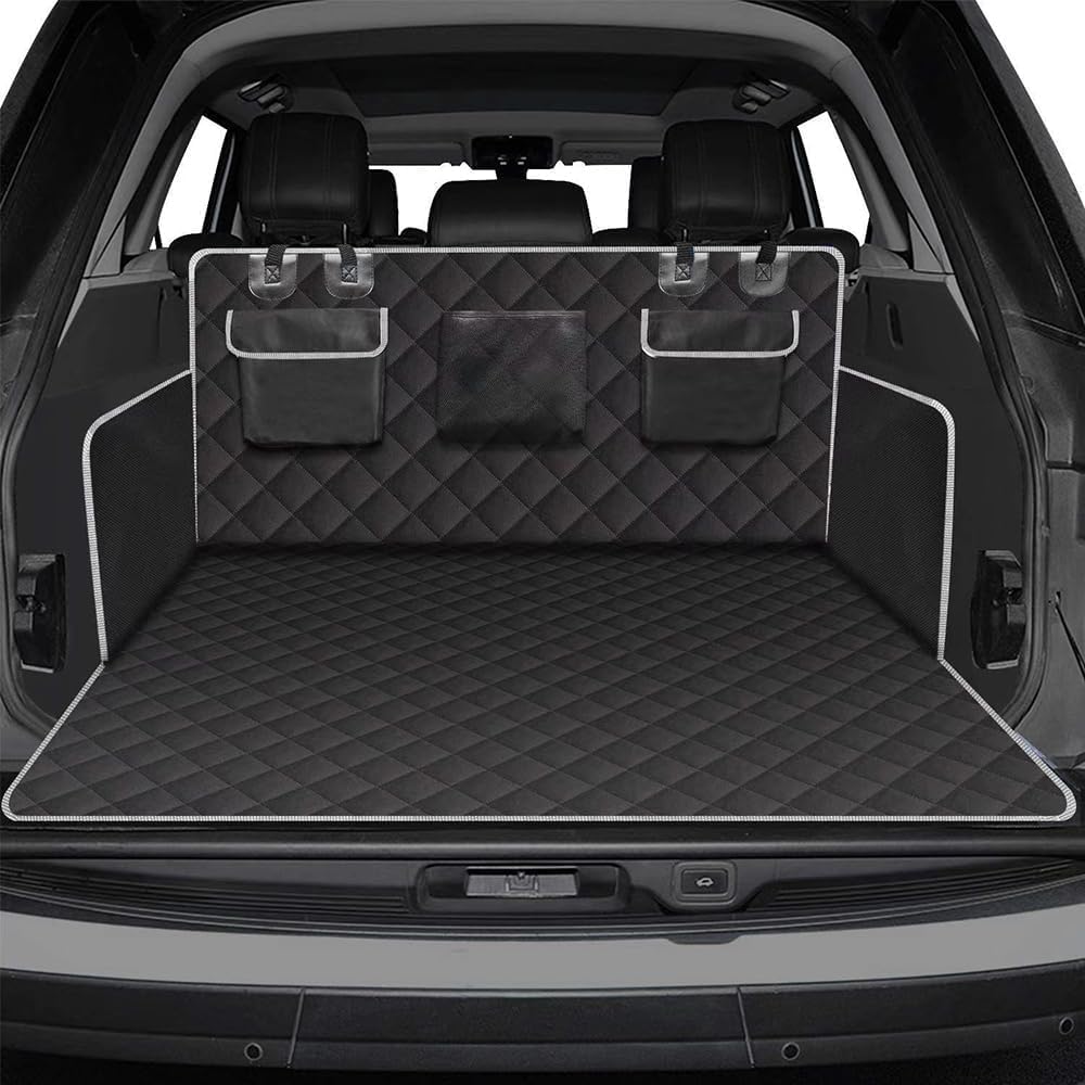Housse de Coffre pour Chien Compatible avec pour Citroen Jumpy III Bus/Transporter 2016, Tapis Protection Voiture étanche Anti-Rayures 5 Couches Noir