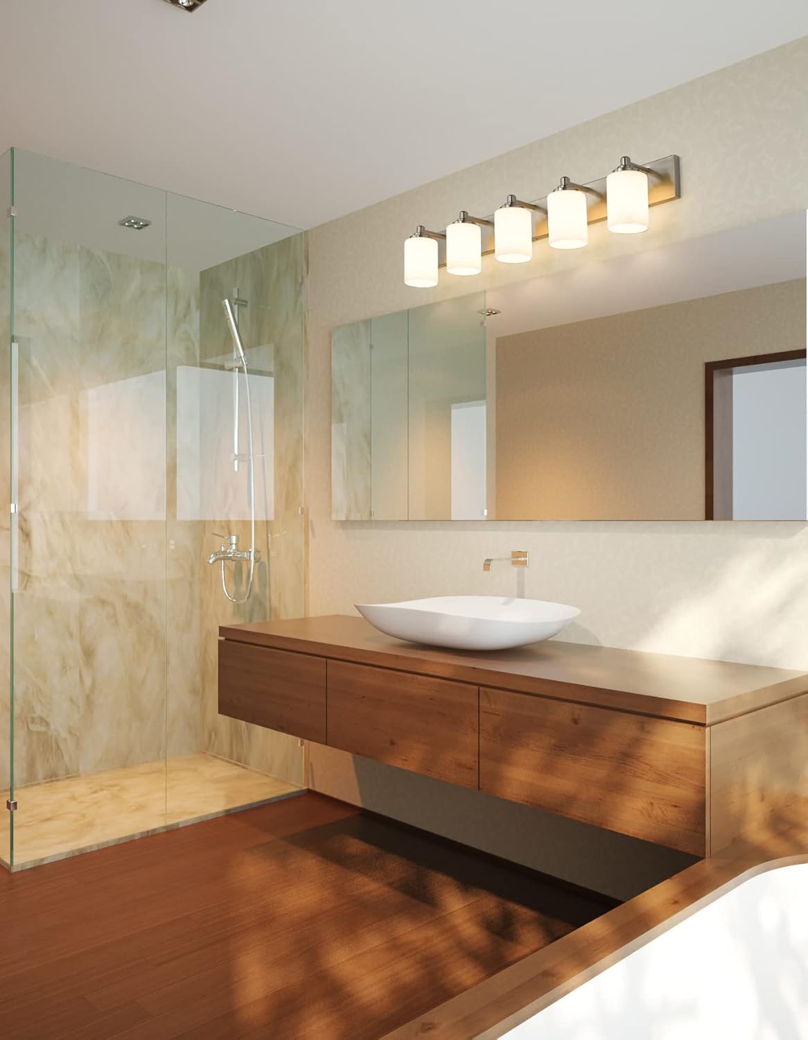 Z-Lite 5 Light Vanity 485-5V-CH, Chrome