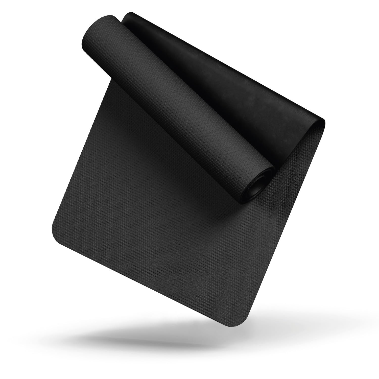 LILENO SPORTS Bodenschutzmatte - extra wiederstandsfähige Laufband Matte 8 mm Dicke - Fitness Unterlegmatte für Crosstrainer, Rollentrainer und andere Fitnessgeräte - auch für Yoga