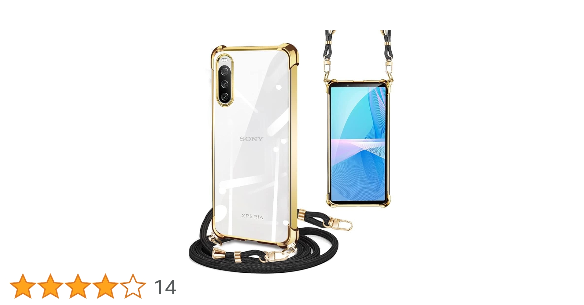 Amazon.co.jp: PAILAIMEN Sony Xperia 10 IV ケース クリア ショルダー