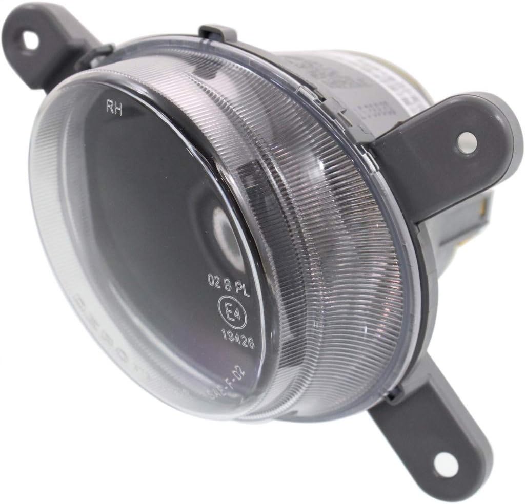 CarLights360 For Volvo S60 Fog Light 2005 06 07 08 2009 Passenger Side Base/T-5 model Replacement For VO2593110 | 86933371