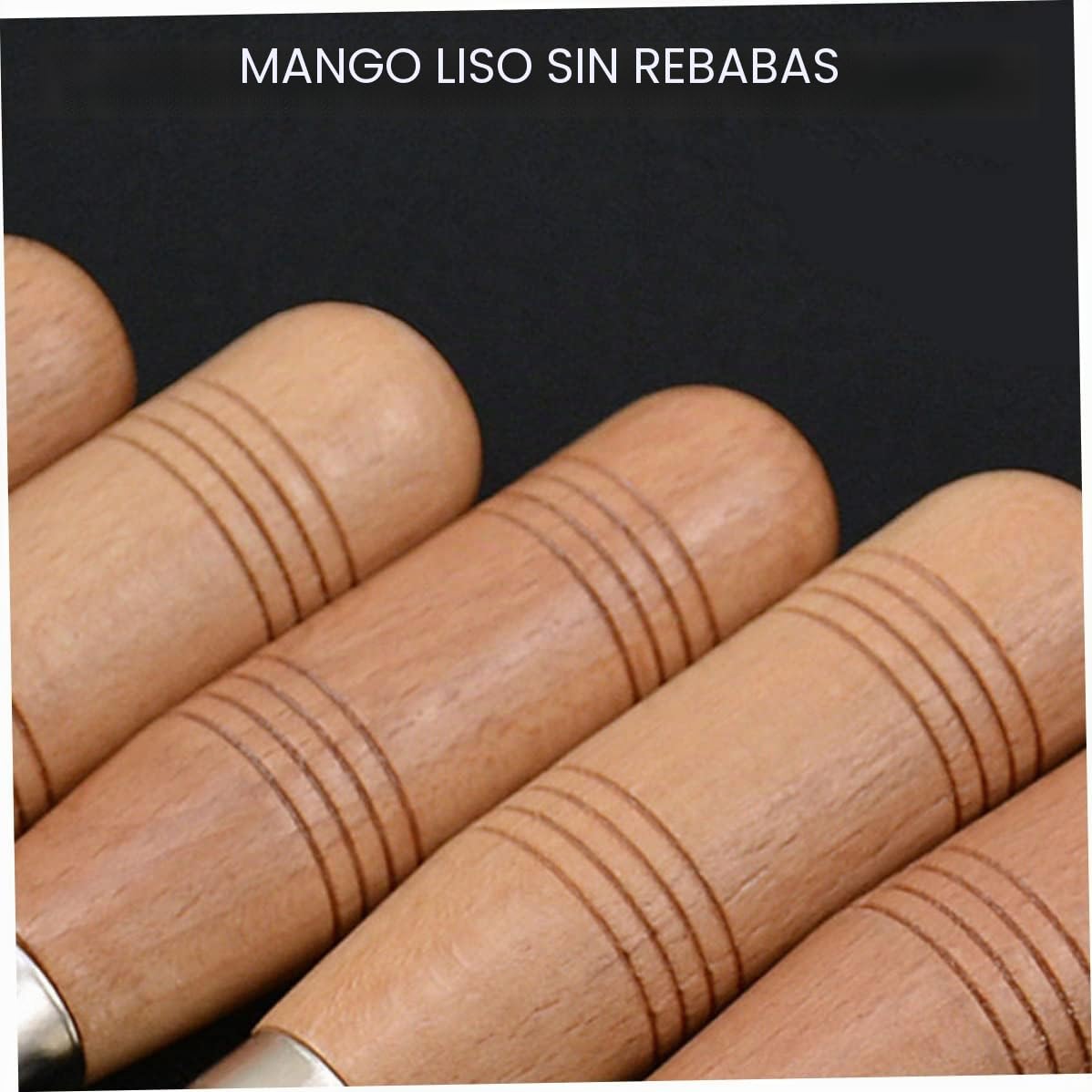 Rebanada Para Esculpir Juego De Herramientas De Talla De Madera Talla De Madera Herramienta De Cincel Manual Mano Gubias Profesionales Juego De Corte De Acero Al Carbono Para Escultura 8pcs