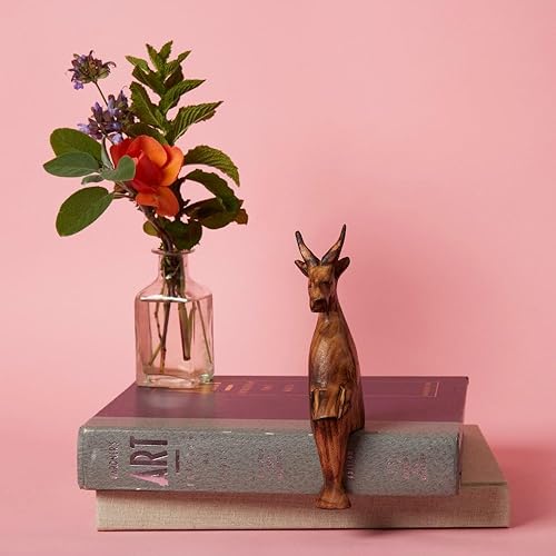 Vista 3 de Esculturas sentadas de safari chamuscadas