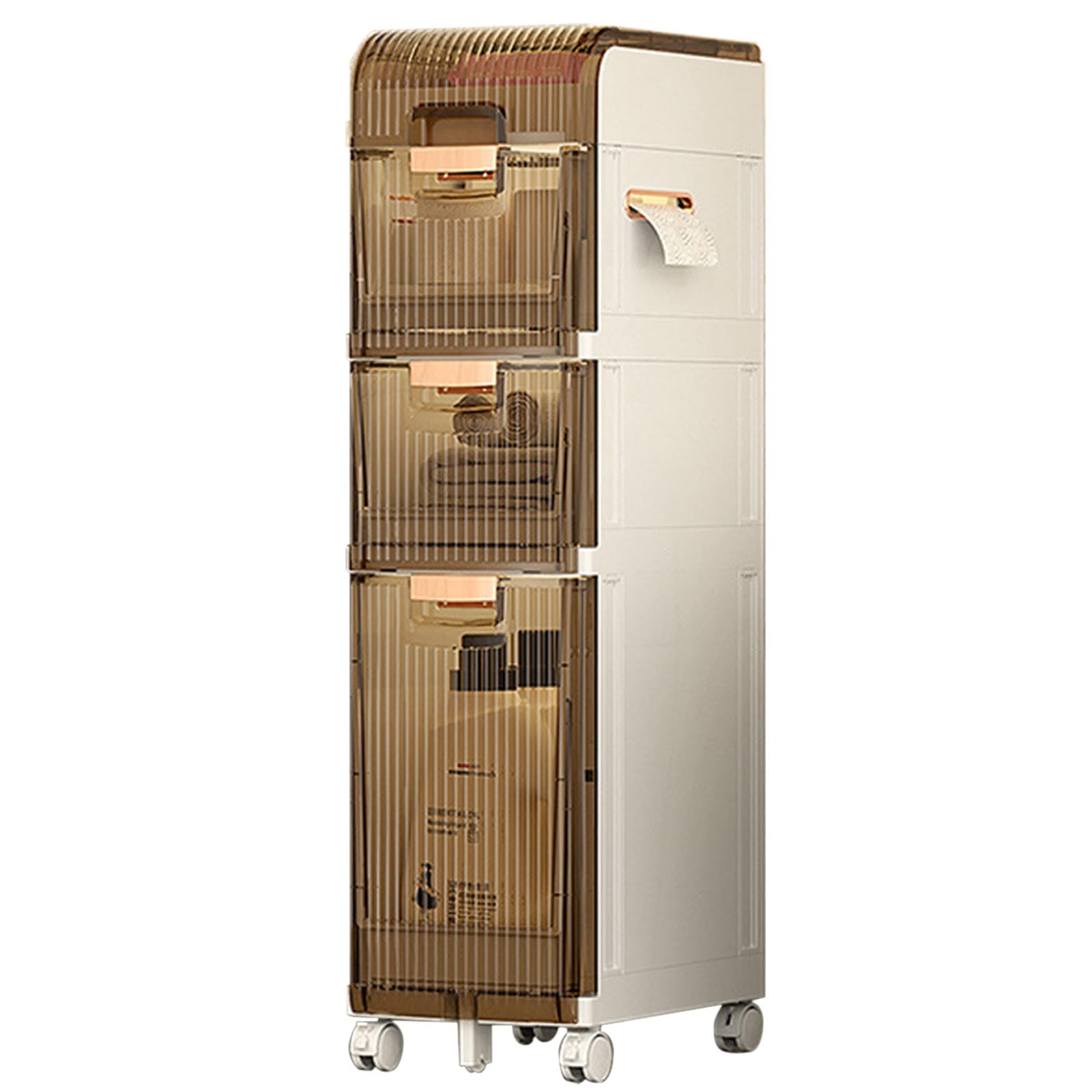 Meuble de rangement angle étroit haut de gamme pour salle de bain et cuisine 93cm