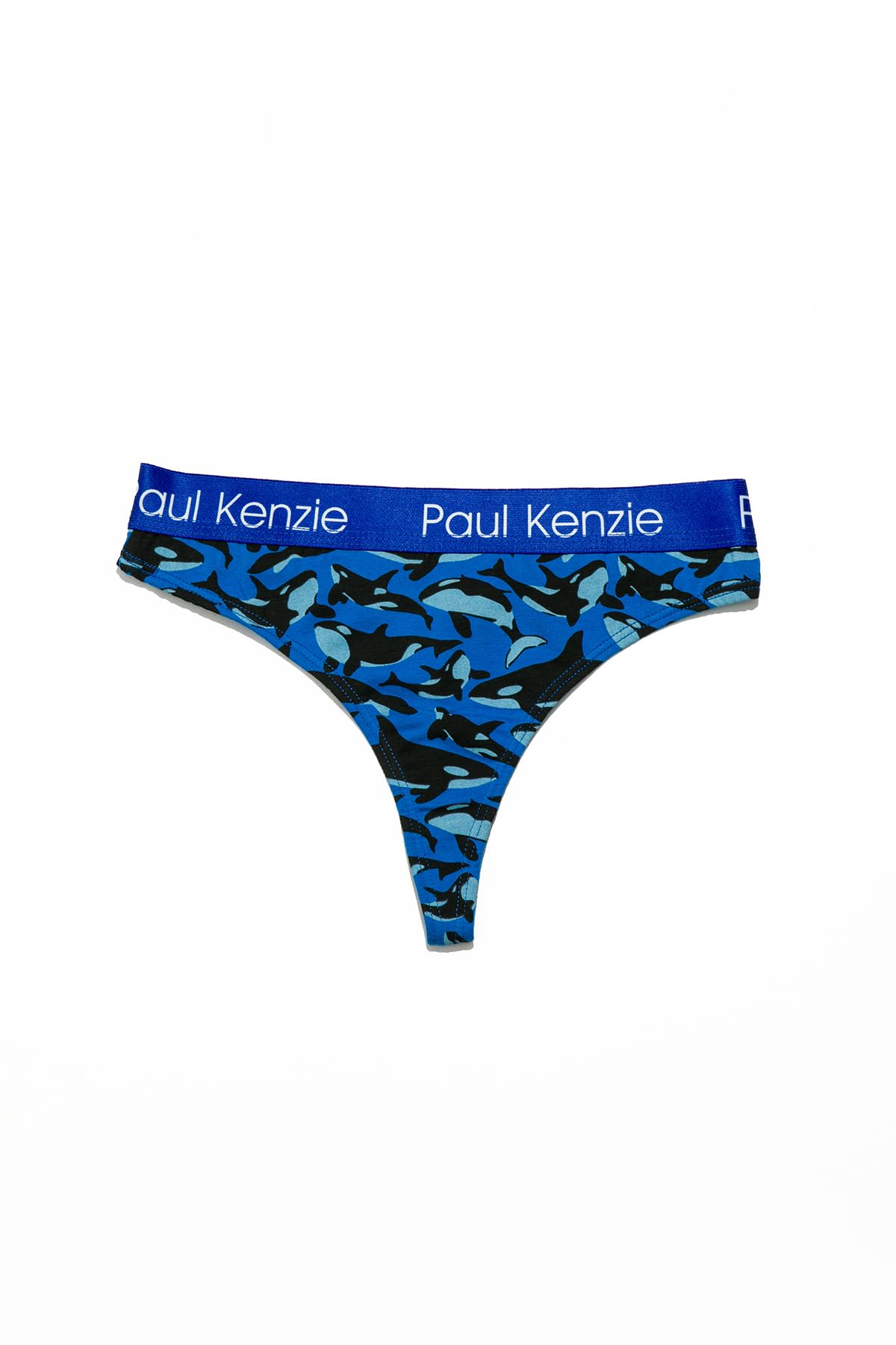 Paul Kenzie Women's Multicolour Eco Characters String Thongs - Oh Whale (Uk, Alpha, M, Regular, Regular, )
