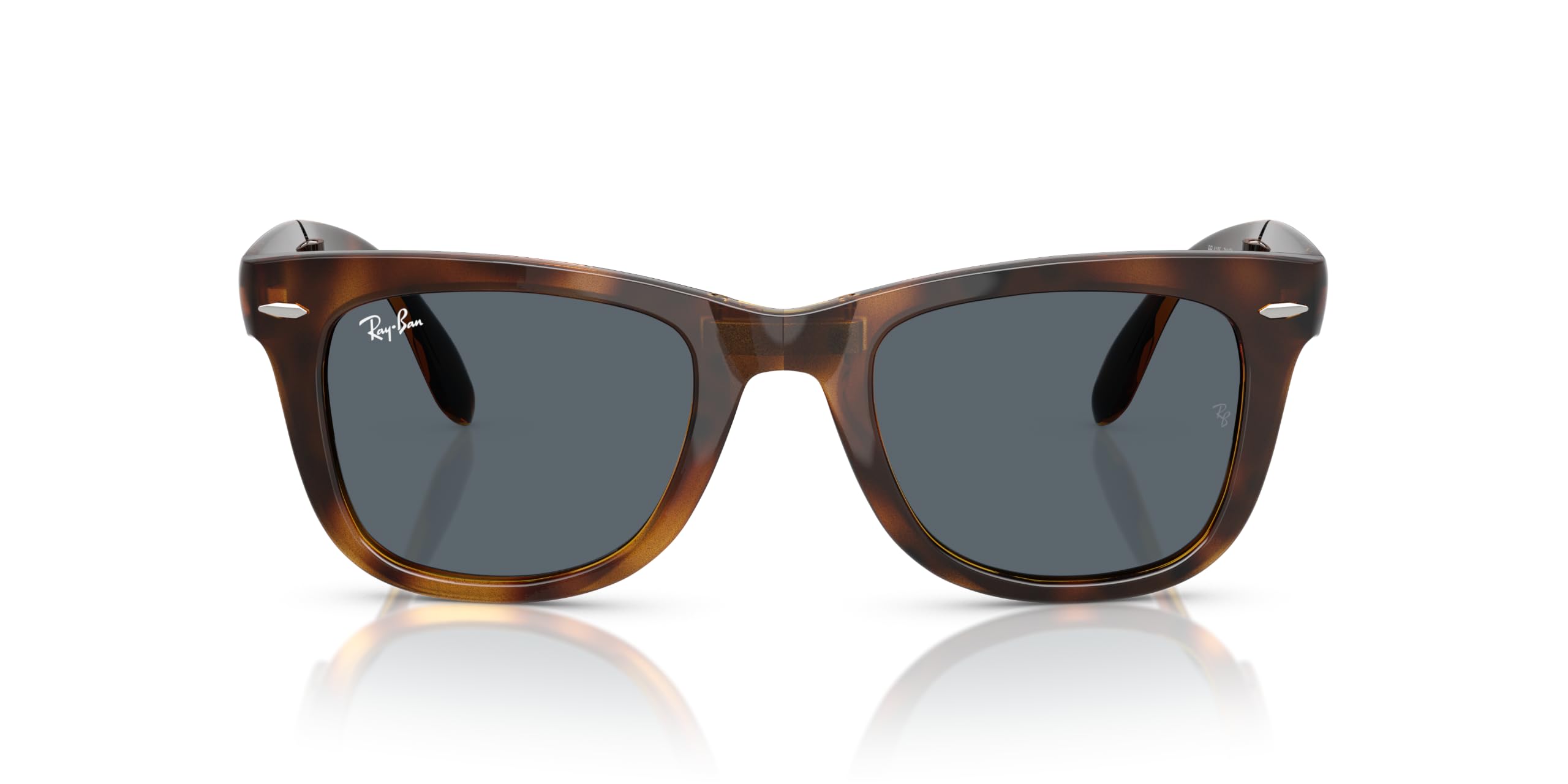 Amazon | [レイバン] サングラス 0RB4105 WAYFARER FOLDING HAVANA