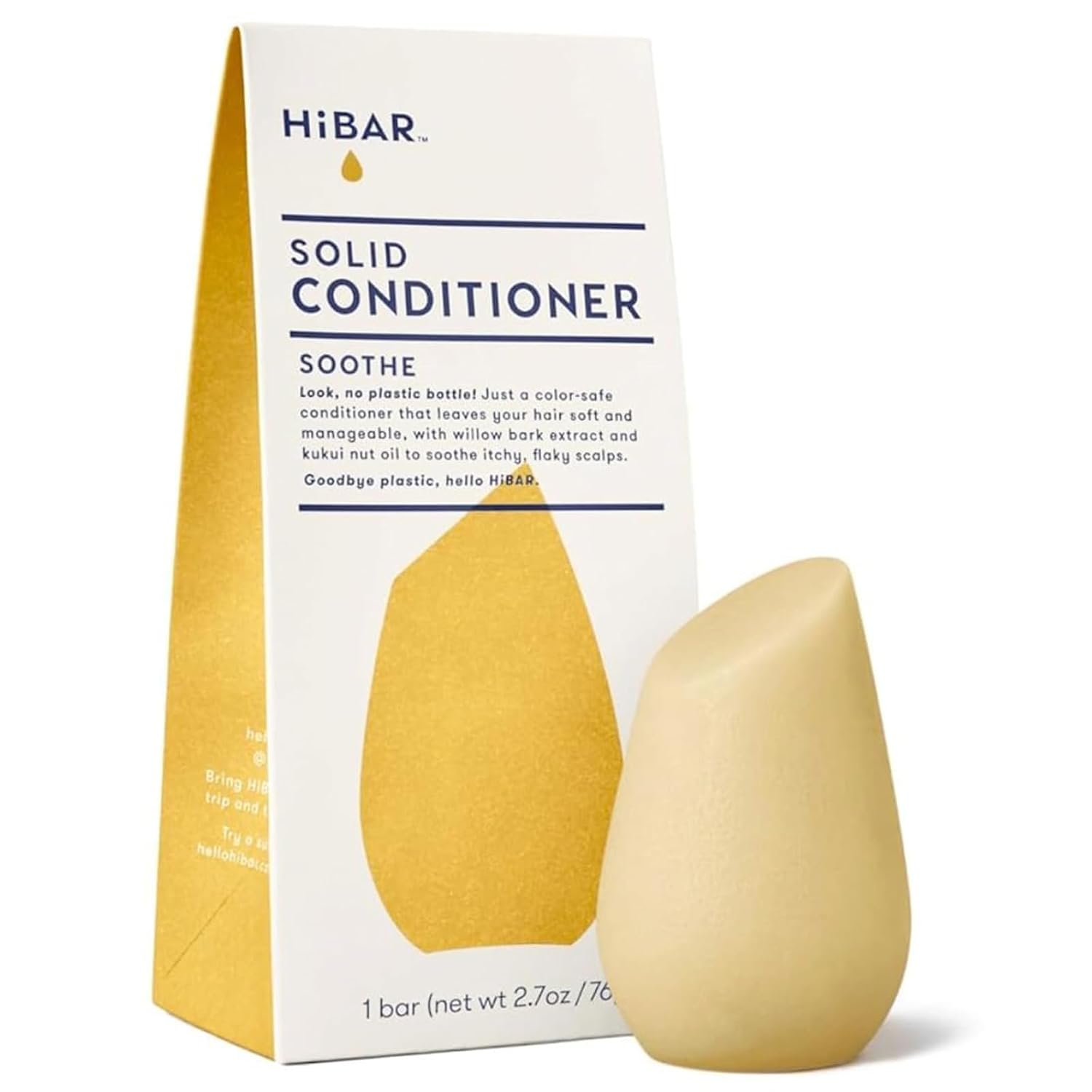 HiBAR Soothe Conditioner Bar for Dry, Itchy Scalps
