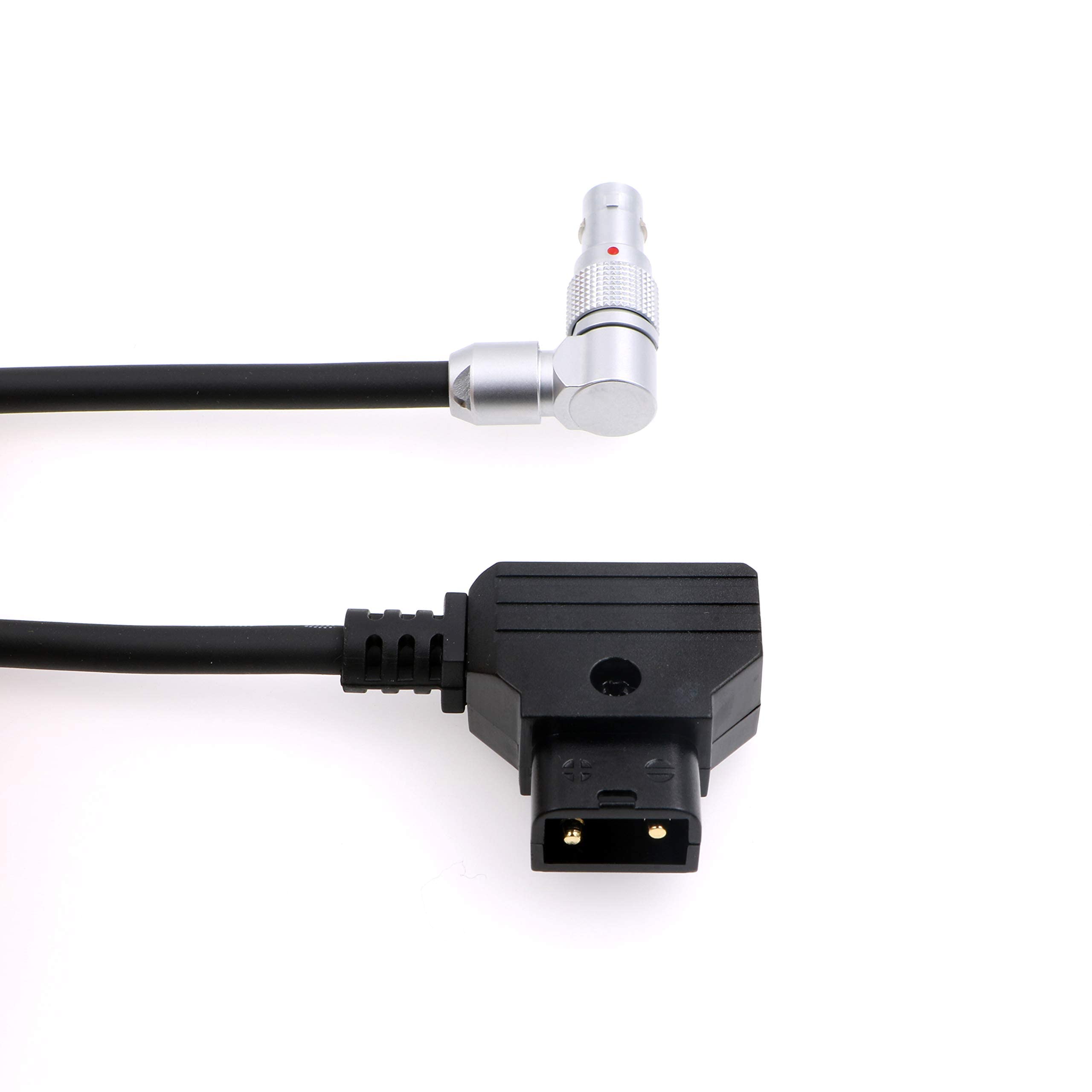 Alvin's Cables Zacuto Kameleon EVF - Cable Giratorio de 4 Pines Macho a Rosca D (45 cm)