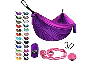 Gold Armour XXL Purple Single & Double Hammock