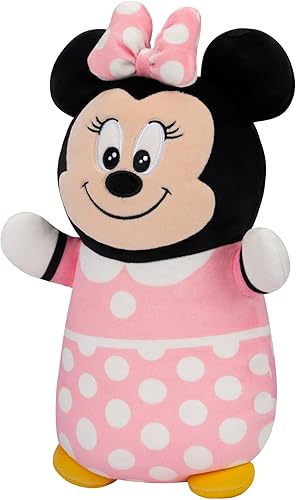 Miniatura 2 de Squishmallows Peluche oficial de Minnie Mouse HugMees de Disney original de 10 pulgadas, tamaño mediano, ultrasuave