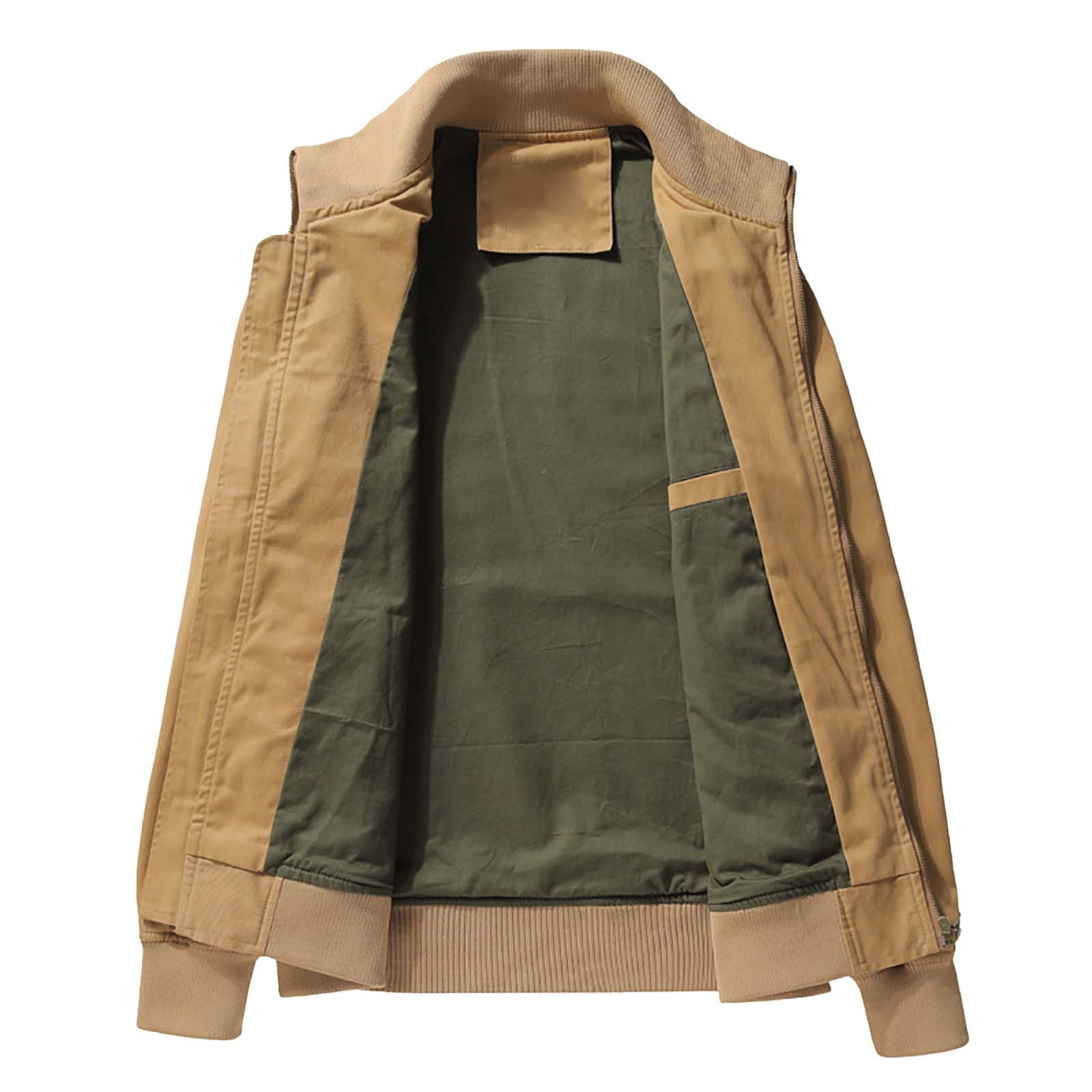 Giacca Uomo Primaverile, Bomber Uomo Leggero, Leggera Casual Primavera Estate Bomber Giubbino Sportiva Antivento Giubbotto con Cerniera Tasche Giubbotto Estivo Uomo Giubotto Uomo Tempo Libero Casual
