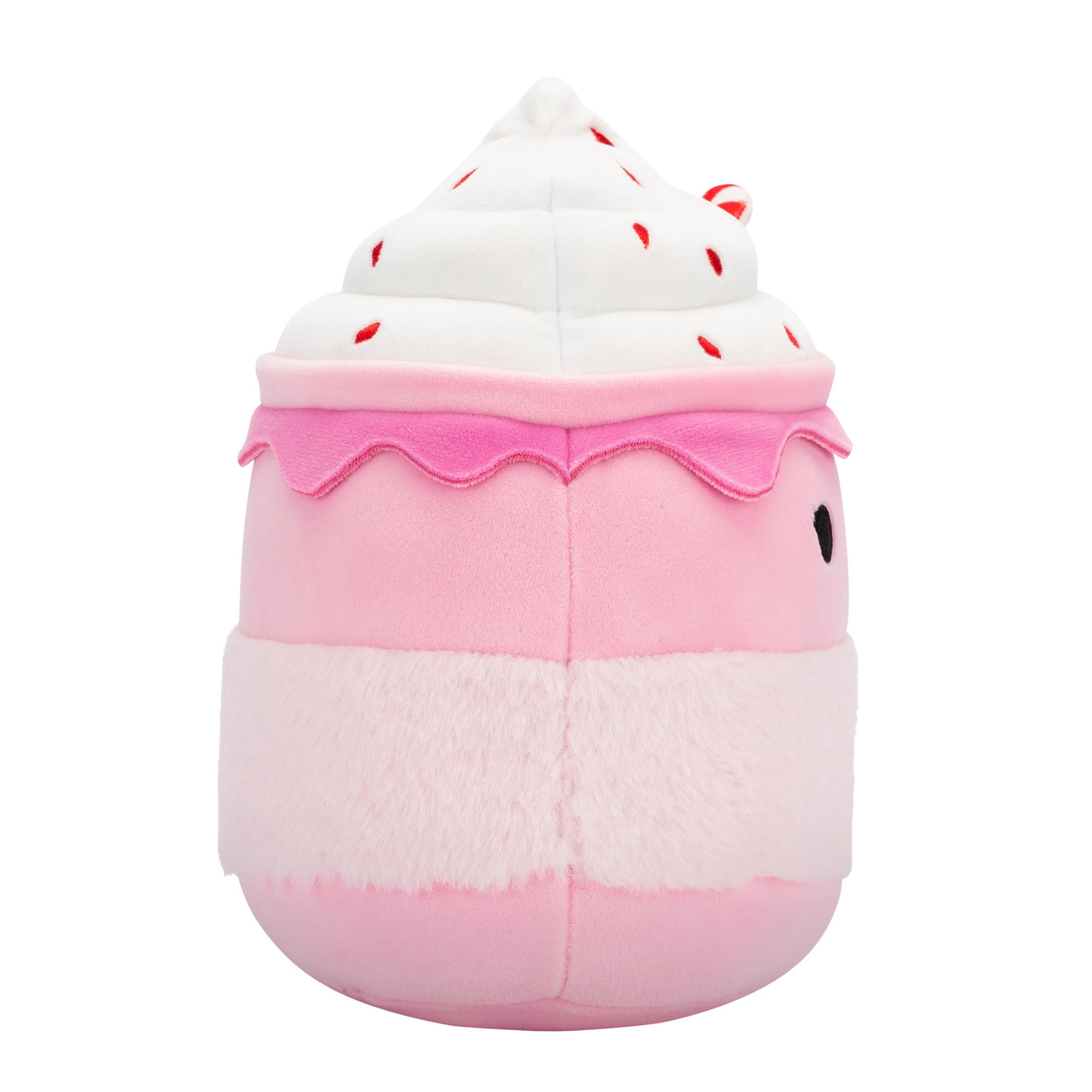 Squishmallows Original 7.5-Inch Ethel the Pink Candy Cane Hot Chocolate, 7.5 inch - Image 3