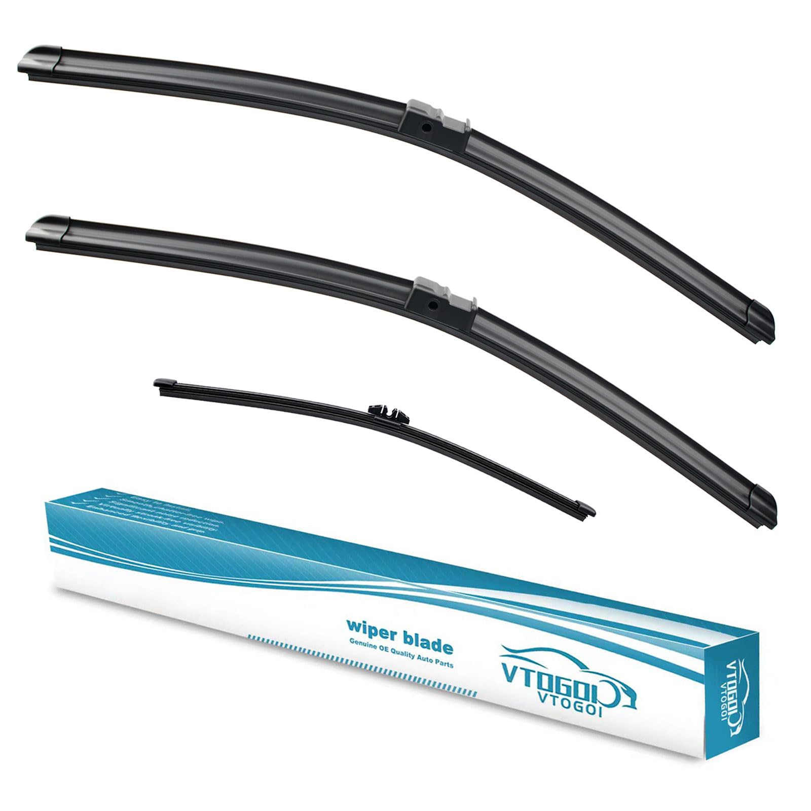 OEM Windshield Wiper Blades Replacement for BMW X3 2011 2012 2013 2014 2015 2016 2017, Al…