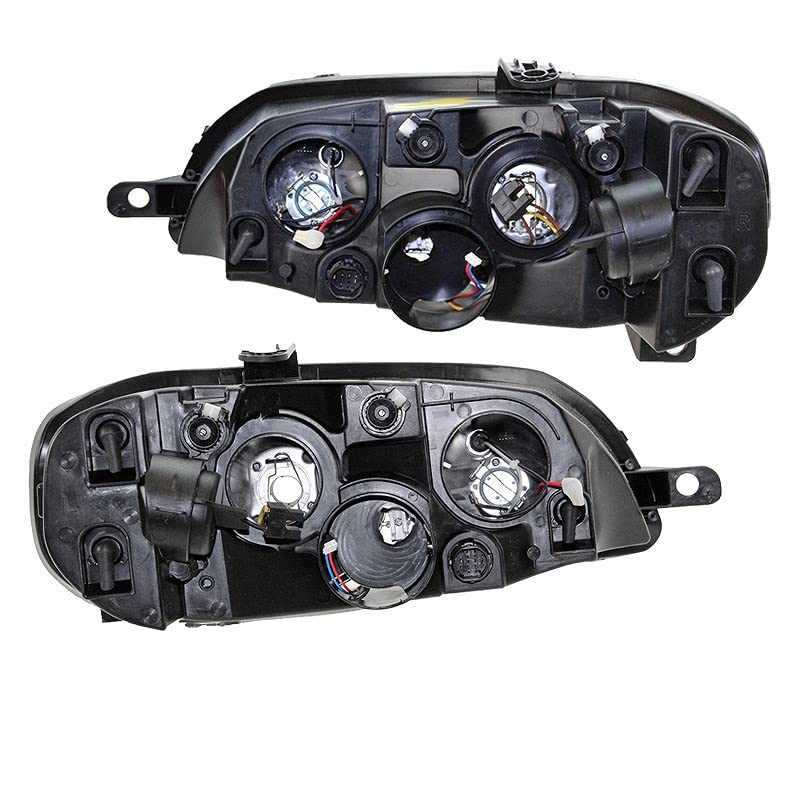 BESTPRICE 2x fari principali anteriori sinistro + destro H1 / H7 senza servomotore, compatibili con FIAT PUNTO (188_), PUNTO furgone/hatchback (188_)