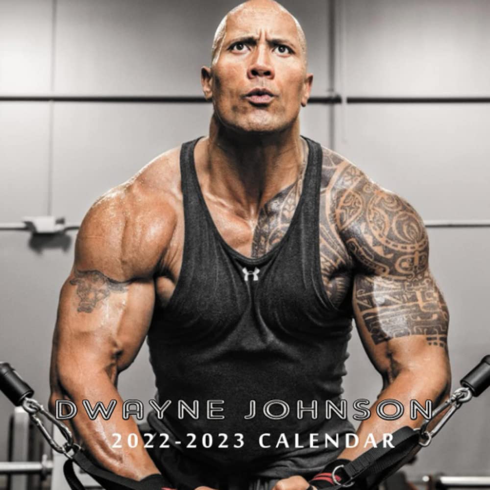 Dwayne Johnson Calendar 2022 2023 Dwayne Johnson 1 Official 2023