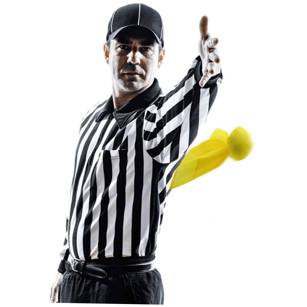 Mipcase Drapeau De Service D'arbitre Tenue D'arbitre Arbitre Drapeaux Football Marqueur Jeux Foot Jeux De Football Drapeau De Pénalité Lancer Des Drapeaux Nylon