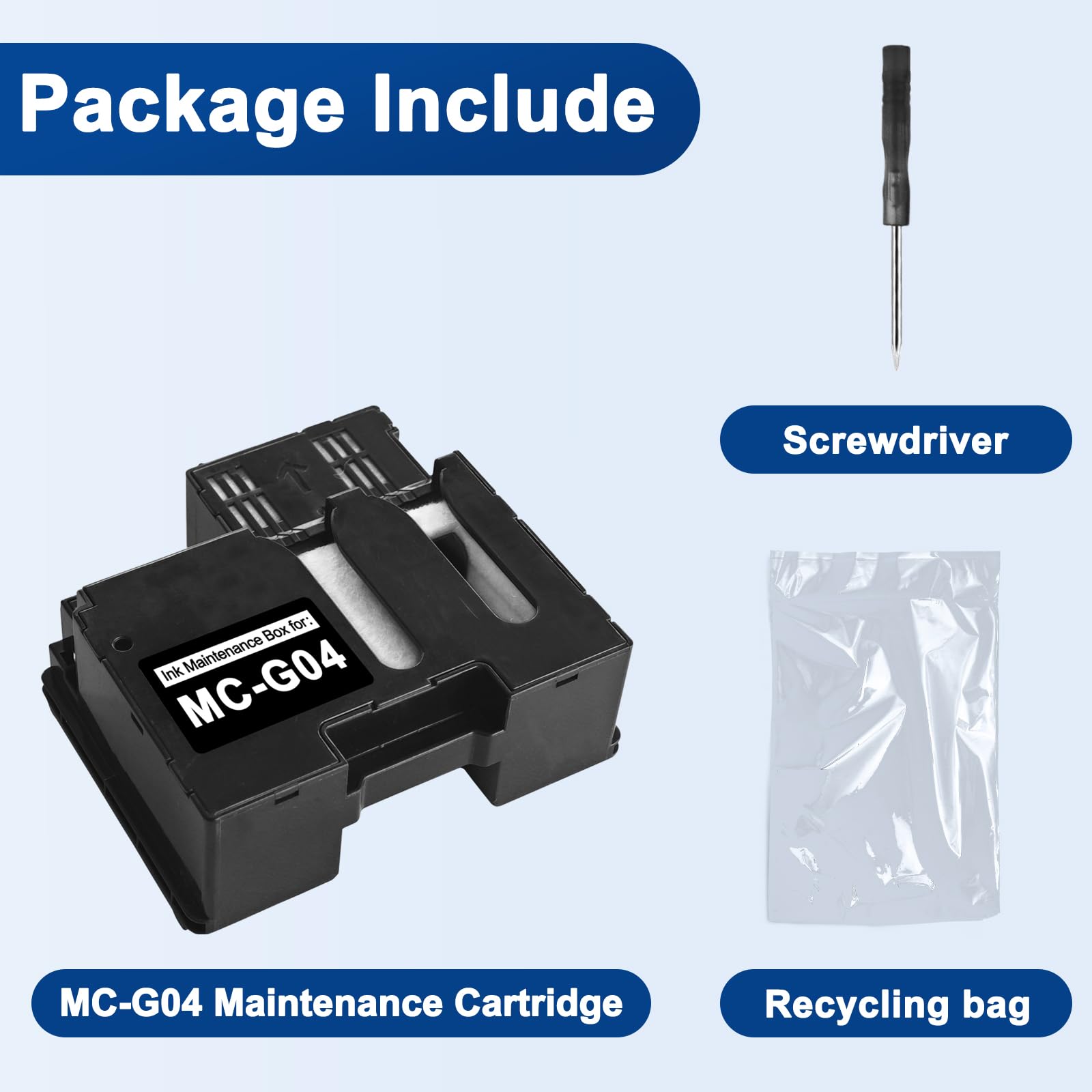 Amazon.com: KSUMEI MC-G04 Maintenance Cartridge Box MCG04