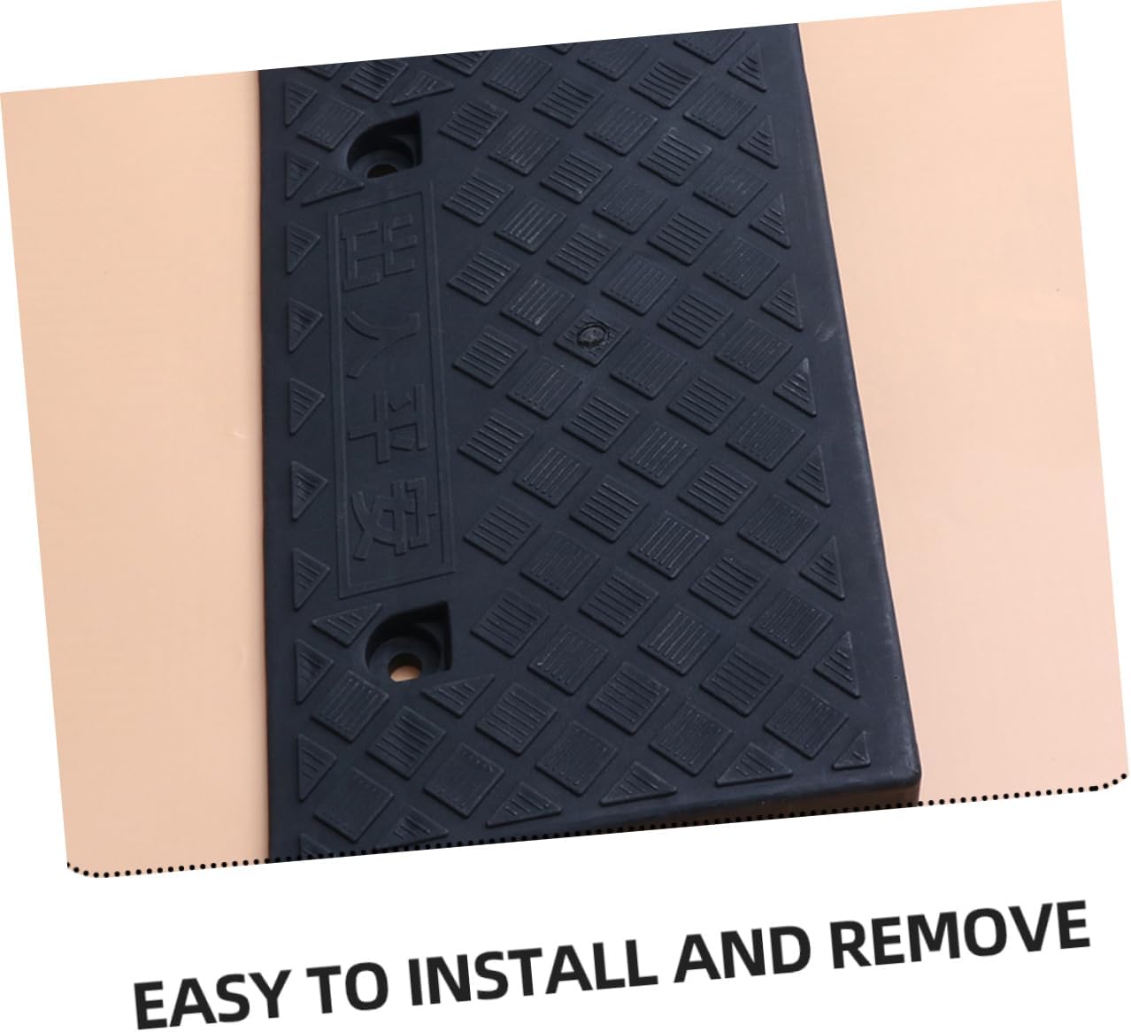 Multi-Purpose Vehicle Ramps Home Driveway Curb Rubber Scooter Ramp Wheelchair Access Self-Adhesive Backing