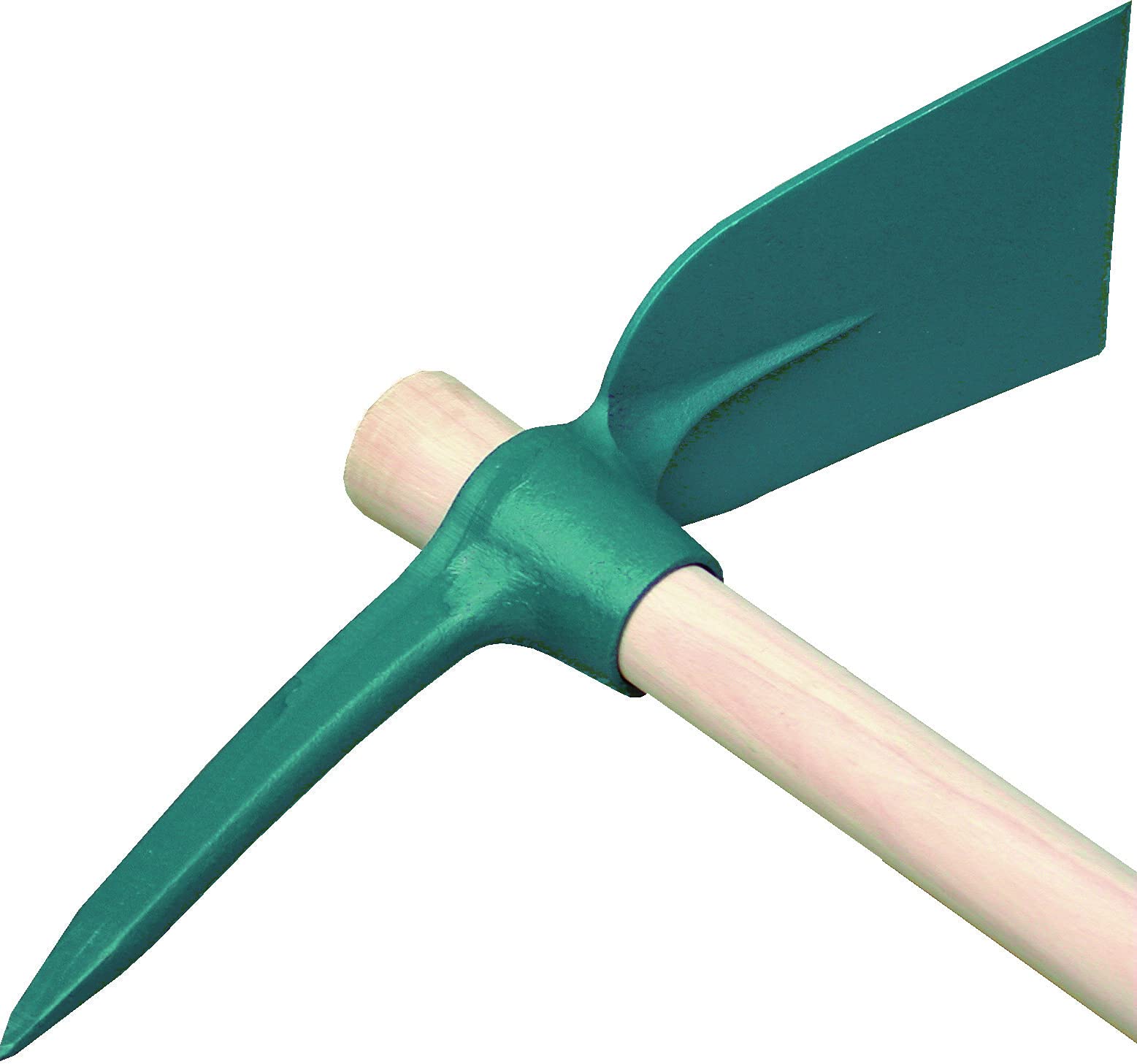 PIOCHE CANTONNIER OEIL ROND 1,4KG + MANCHE BOIS DIVERS 100 FORGES DE MAGNE - 213142