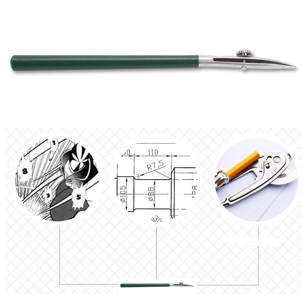 Penna rigatrice per fluido per mascheratura, disegno perfetto con line