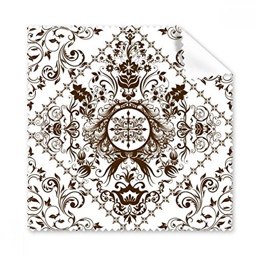 Chiffon de nettoyage pour lunettes motif baroque et fleurs pack de 5