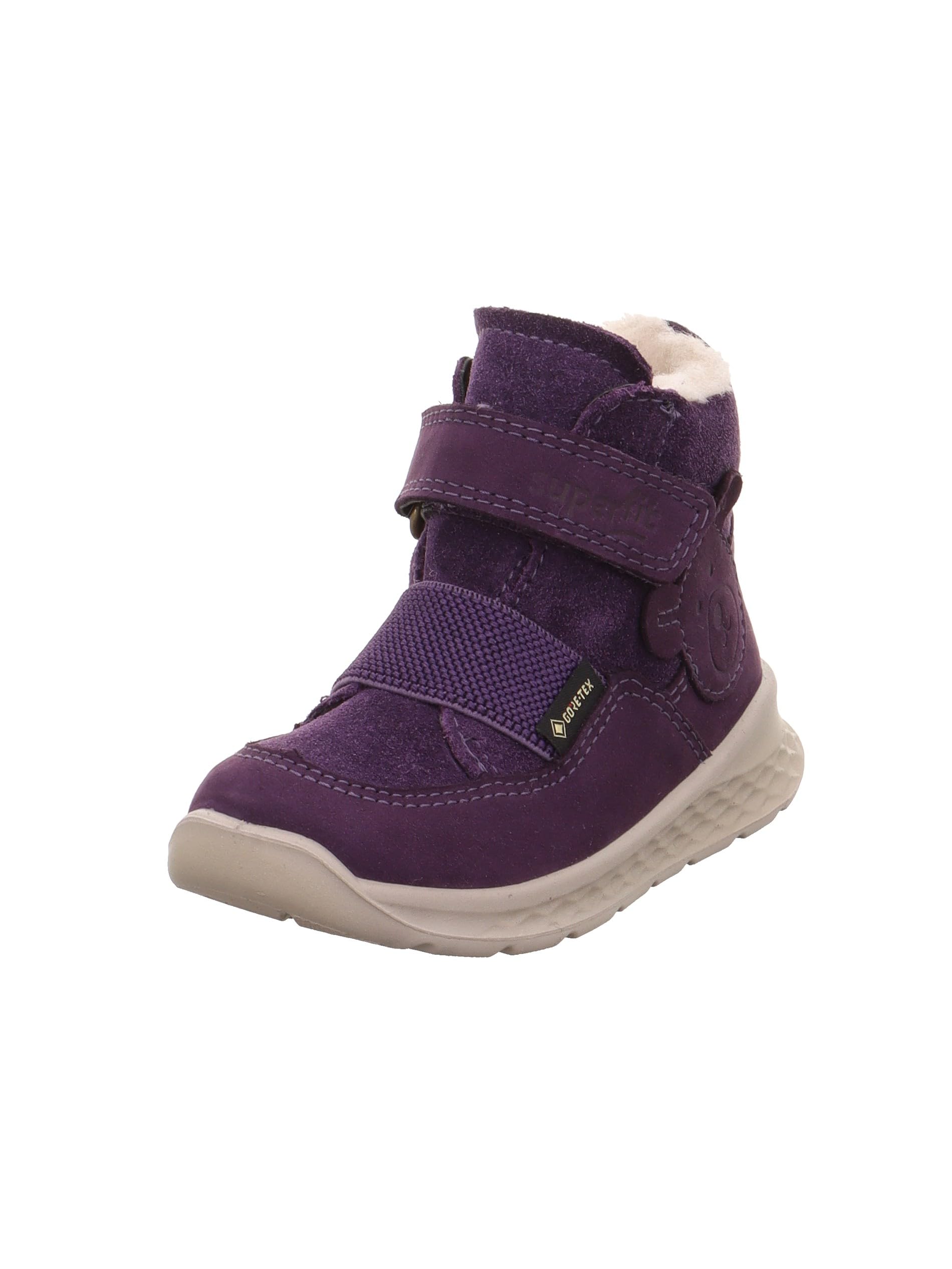 Superfit Baby Girls Breeze Leicht gefütterte Gore-Tex Sneaker, LILA/ROSA 8500