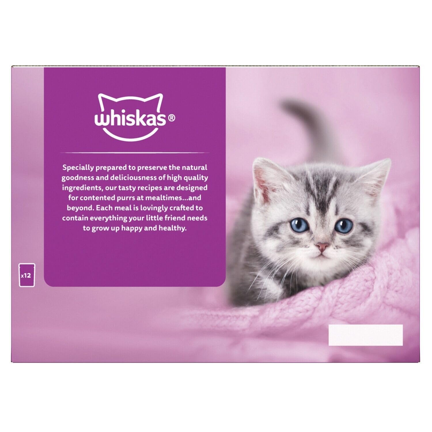 Whiskas Junior Drobiowe Frykasy mokra karma dla kociąt w saszetkach 12x 12x 85g