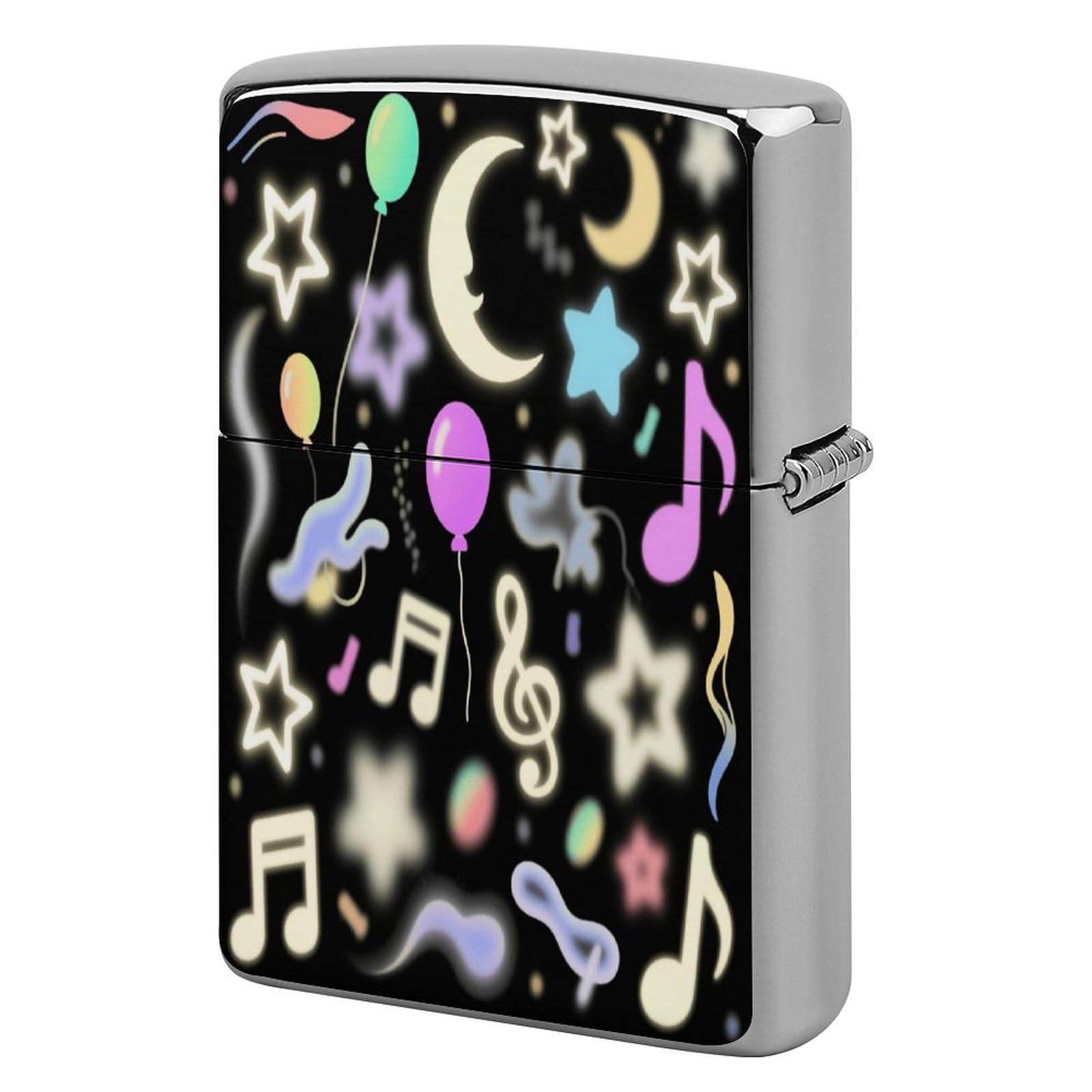 Fekiloot Style Irregular Pattern Lighter Case Cover Metal Lighter Case