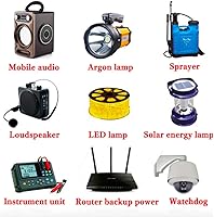 Vista 4 de Batería recargable de iones de litio – VIDAR 7.4V 8800mAh batería de iones de litio de alta capacidad con enchufe JST PH2.54/2P (personalizable)