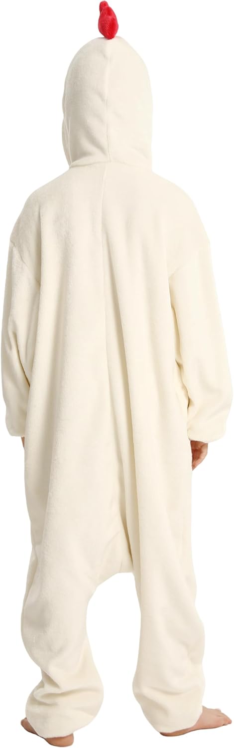 Unisex Kids Animal Oneise Pajamas, Boys Girls Flannel Hooded Halloween Cosplay Costume/Homewear/Sleepwear - Image 6