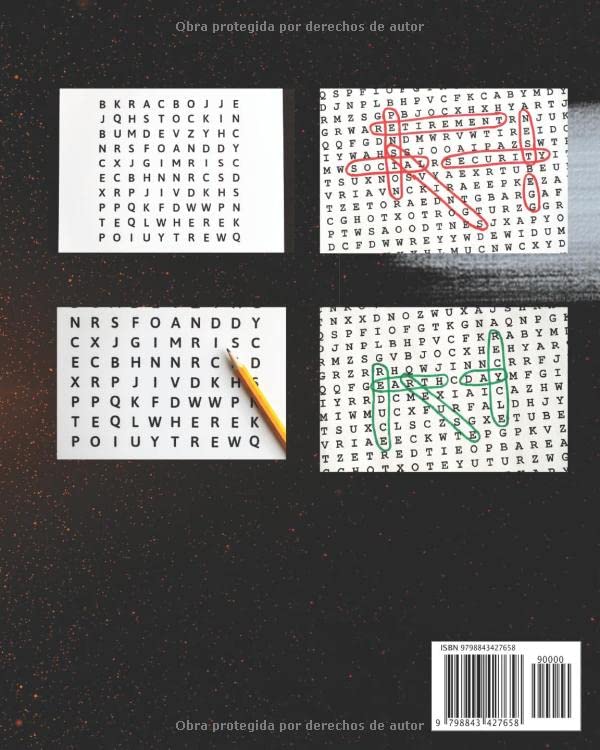 Miniatura 2 de Sopa de Letras Para Adultos en Español ideal para mayores, para el abuelo o para la abuela (Spanish Edition)