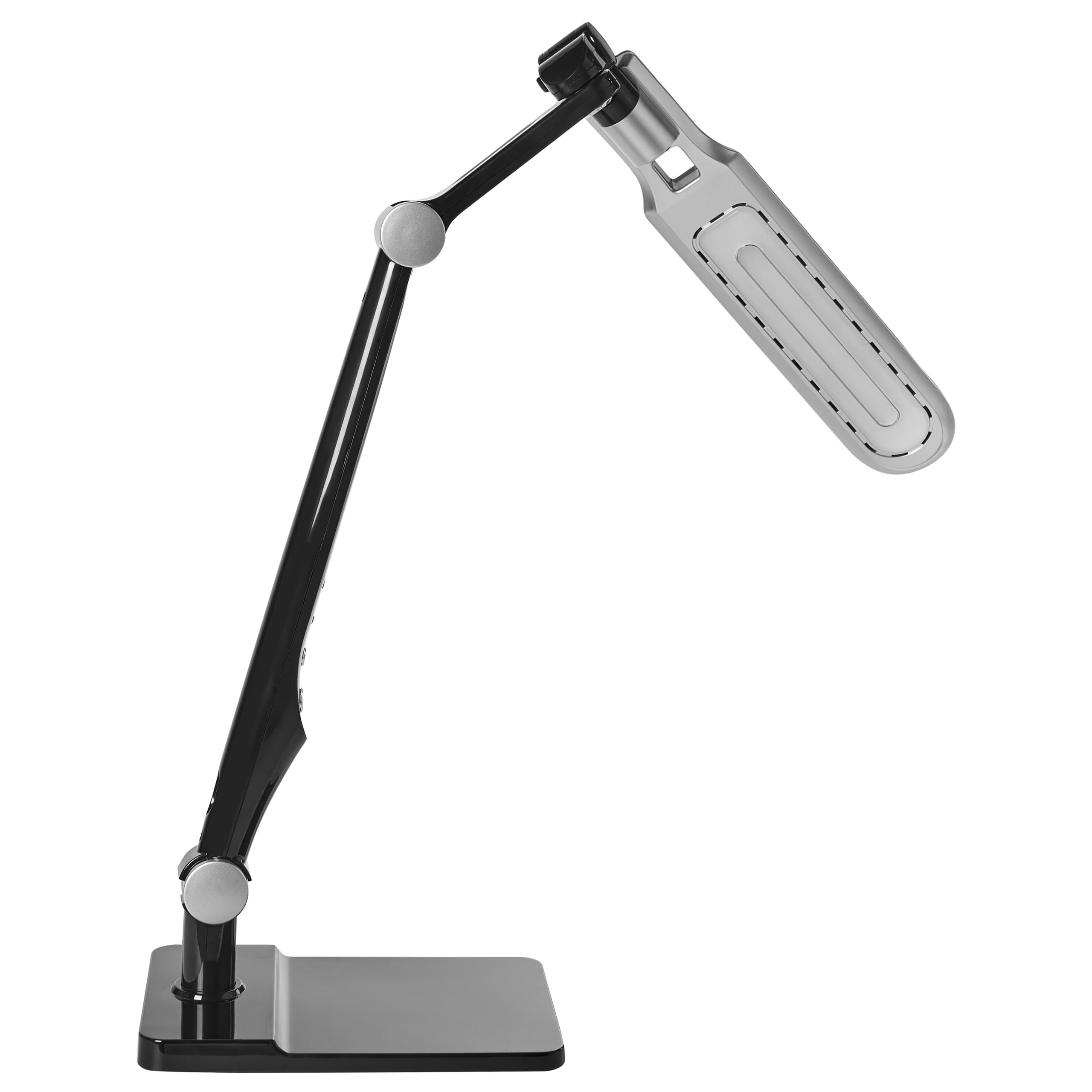 Beliani Schreibtischlampe LED schwarz verstellbar dimmbar modern für Homeoffice Pegasi