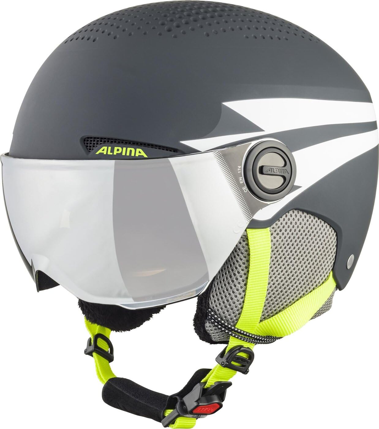 ALPINA Grand JR, Casco da Sci Unisex-Youth