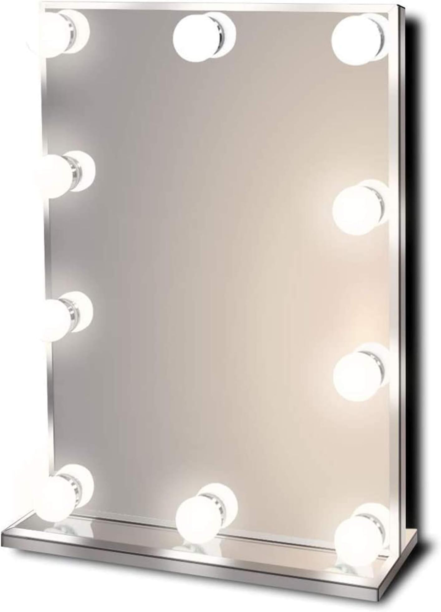 Waneway Frameless Lighted Vanity Mirror, Standard