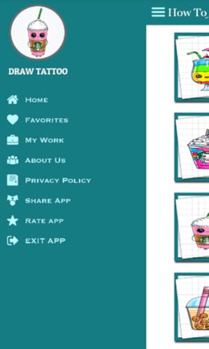 How To ِCute studio Drawing Cute Drinkos