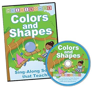 DVD Colors and Shapes Animated DVD Book