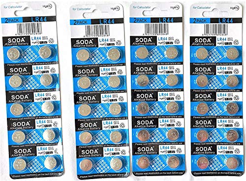 Pila Alcalina AG13 LR44 L1154 357 A76 Pack 40
