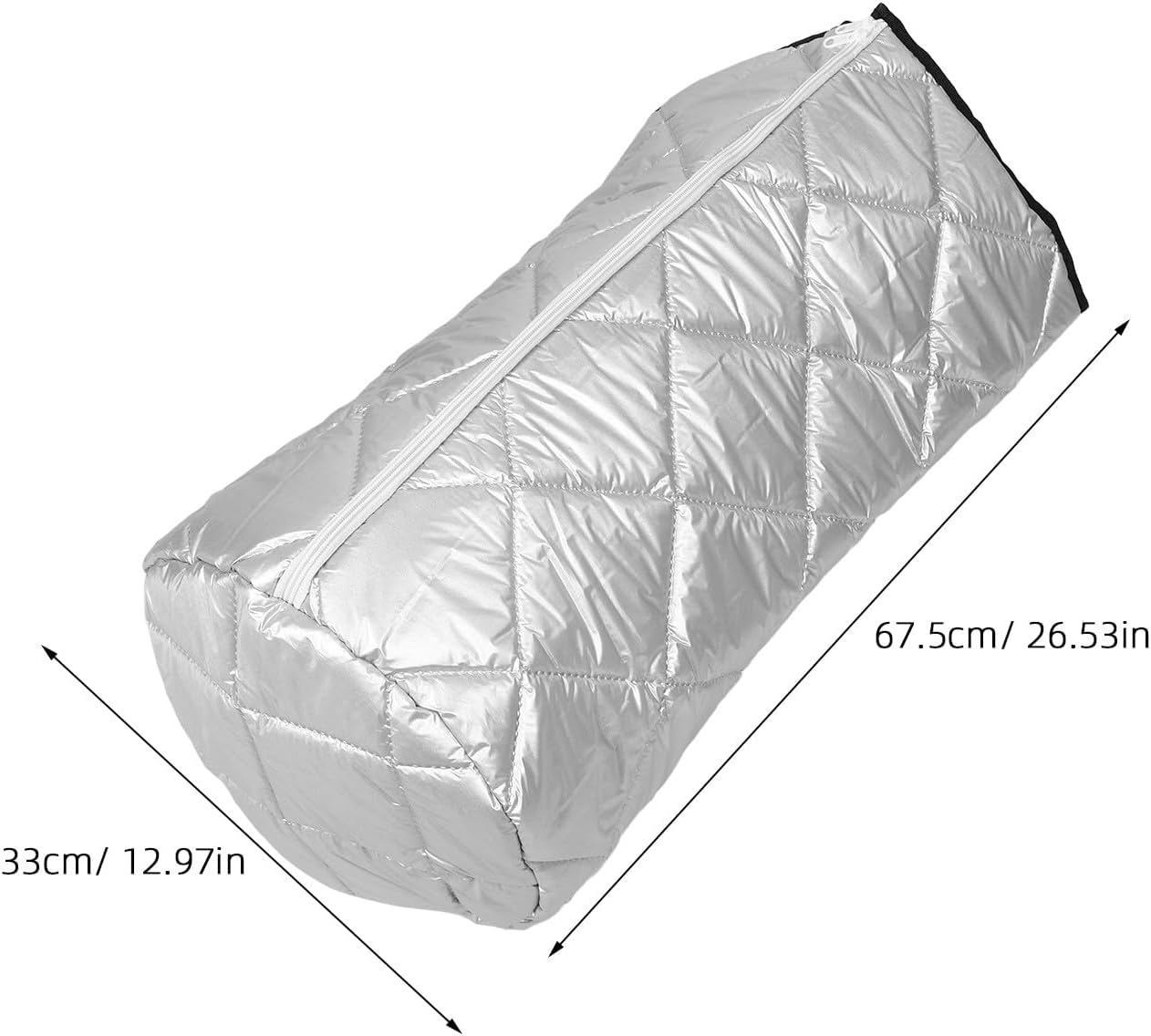 Propane Tank Cover 33lb - Outdoor Heavy Duty Waterproof Oxford Fabric Propane Gas Tank Cover with Zipper for RV Garden Home Outdoor Use