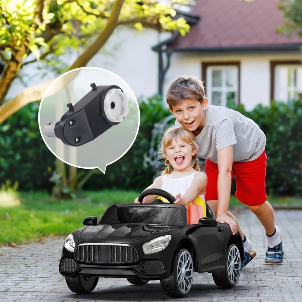 Cambio per Auto Bambini, Motore Elettrico Moto RS390 Ad Alta Velocità Ruote di Alimentazione Giocattolo Ingranaggi Scatola Posteriore Elettrica Bambin Accessori Ricambi(12V 20000RPM)