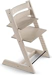 Tripp Trapp Chair from Stokke, Natural - Adjustable, Convertible Chair for Toddlers, Children & Adults - Convenient, Comfortable & Ergonomic - Classic Design