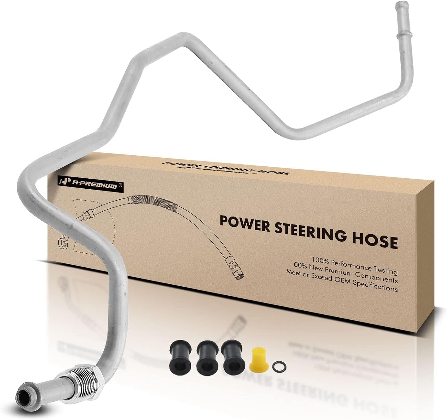A-Premium Power Steering Return Line Hose Assembly Compatible with Toyota Camry 2010-2011 L4 2.5L From Gear